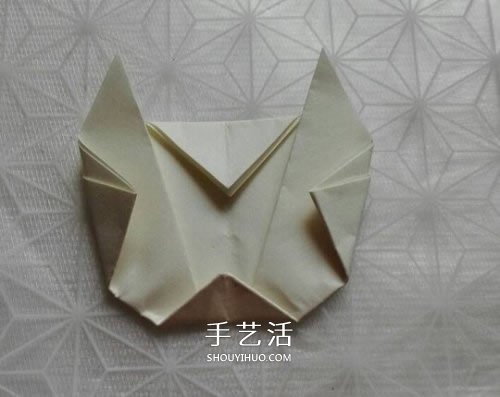 簡(jiǎn)單Hello Kitty折紙 兒童折凱蒂貓的教程 -  rpnrmr.com