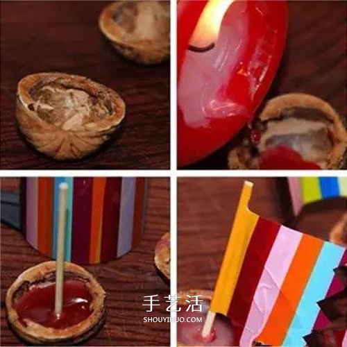 核桃殼廢物利用做小船 簡單核桃殼帆船DIY -  rpnrmr.com