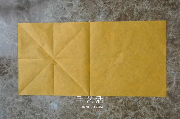 手工折紙大黃鴨的步驟 黃色鴨子的折法圖解 -  rpnrmr.com