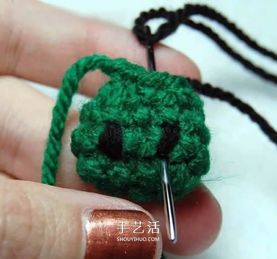 冬天保暖烏龜手鏈編法 鉤針編織卡通手鏈圖解 -  rpnrmr.com