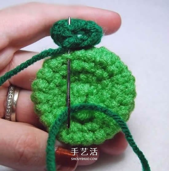 冬天保暖烏龜手鏈編法 鉤針編織卡通手鏈圖解 -  rpnrmr.com