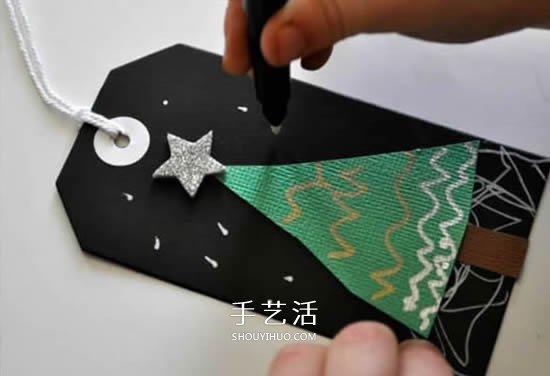 圣誕禮物裝飾標簽DIY 漂亮的圣誕樹標簽制作 -  rpnrmr.com