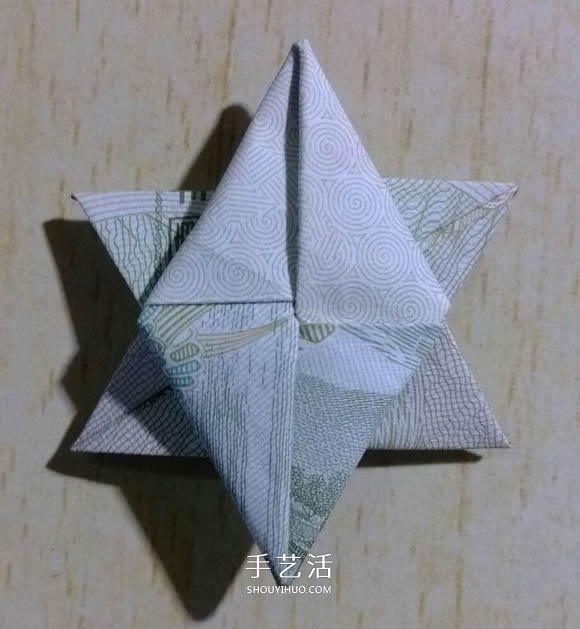 一元紙幣折紙六角星 復(fù)雜紙幣六角星星折法 -  rpnrmr.com