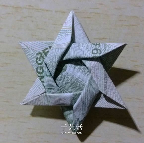 一元紙幣折紙六角星 復(fù)雜紙幣六角星星折法 -  rpnrmr.com