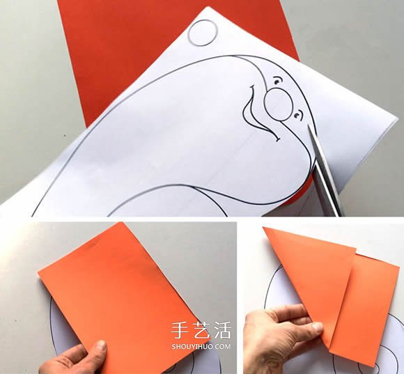 簡(jiǎn)單的幽靈態(tài)圣誕老人掛飾手工制作教程 -  rpnrmr.com