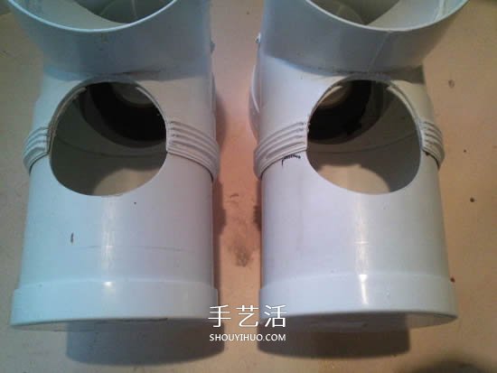 自制T型管道飼料器教程 雞的喂食器做法圖解 -  rpnrmr.com