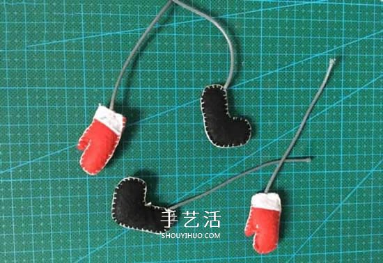 不織布制作圣誕老人包包 布藝卡通圣誕包做法 -  rpnrmr.com