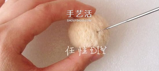 羊毛氈戳圓球的方法 最簡單的基礎(chǔ)教程圖解 -  rpnrmr.com