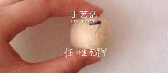羊毛氈戳圓球的方法 最簡單的基礎(chǔ)教程圖解 -  rpnrmr.com