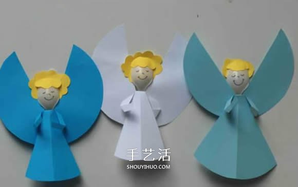 一次性勺子做小天使 圣誕節(jié)可愛天使手工制作 -  rpnrmr.com