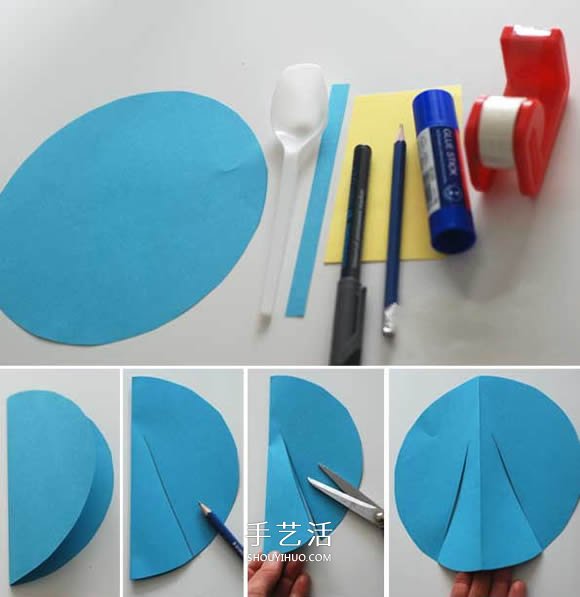 一次性勺子做小天使 圣誕節(jié)可愛天使手工制作 -  rpnrmr.com