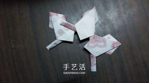 五瓣蓮的折紙方法圖解 紙幣折五瓣蓮的步驟 -  rpnrmr.com