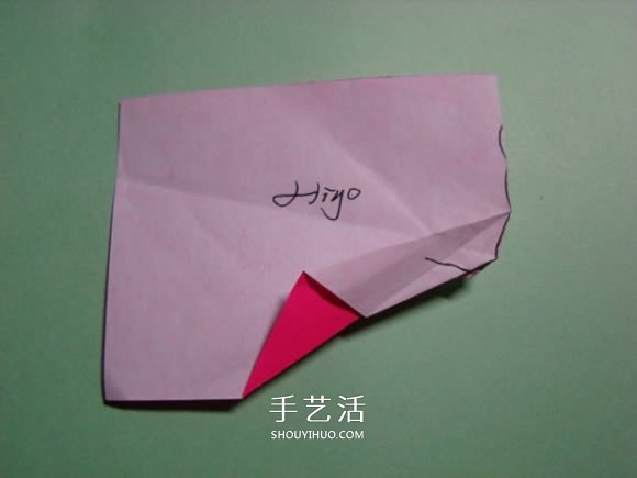 怎么折紙人物頭像圖解 戴帽子的人折法過程 -  rpnrmr.com