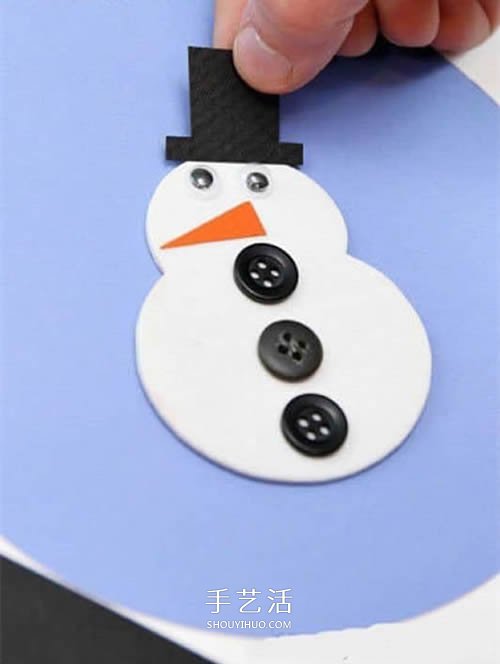 冬天雪人裝飾擺件的做法 卡紙制作雪人裝飾品 -  rpnrmr.com