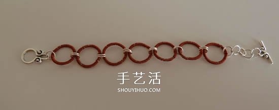 DIY銅線手鏈的步驟圖 銅線手工制作手飾教程 -  rpnrmr.com