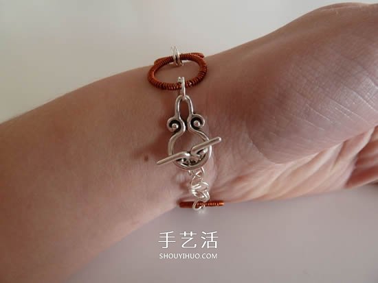 DIY銅線手鏈的步驟圖 銅線手工制作手飾教程 -  rpnrmr.com