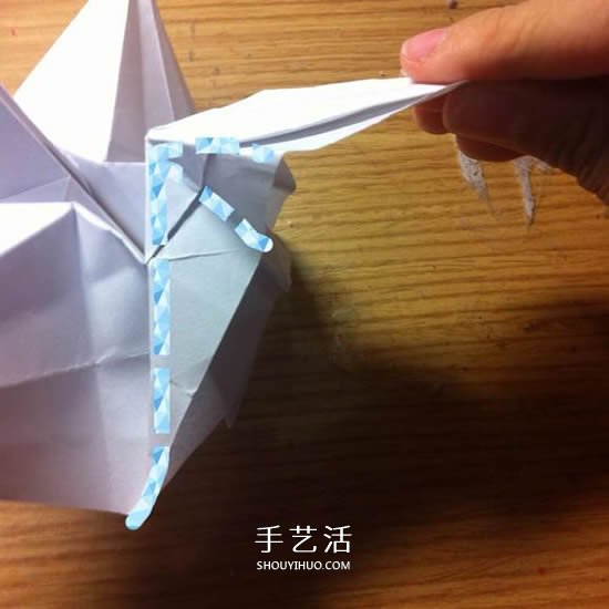 千紙鶴收納盒怎么折 折紙可做收納盒的千紙鶴 -  rpnrmr.com