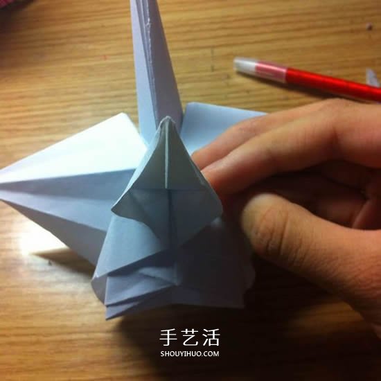 千紙鶴收納盒怎么折 折紙可做收納盒的千紙鶴 -  rpnrmr.com