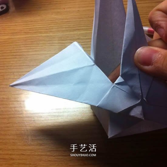 千紙鶴收納盒怎么折 折紙可做收納盒的千紙鶴 -  rpnrmr.com