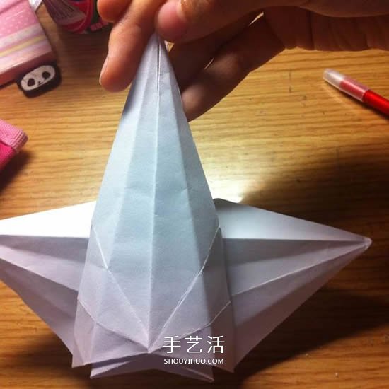 千紙鶴收納盒怎么折 折紙可做收納盒的千紙鶴 -  rpnrmr.com