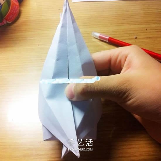 千紙鶴收納盒怎么折 折紙可做收納盒的千紙鶴 -  rpnrmr.com