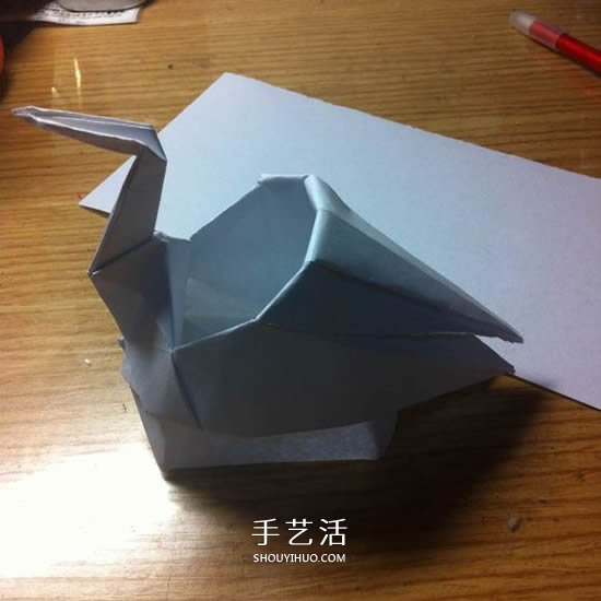 千紙鶴收納盒怎么折 折紙可做收納盒的千紙鶴 -  rpnrmr.com