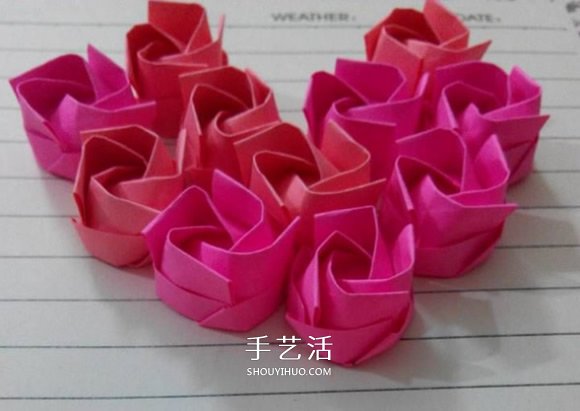 最簡單紙玫瑰花的折法 怎么折簡單漂亮的玫瑰 -  rpnrmr.com