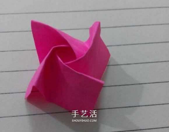 最簡單紙玫瑰花的折法 怎么折簡單漂亮的玫瑰 -  rpnrmr.com