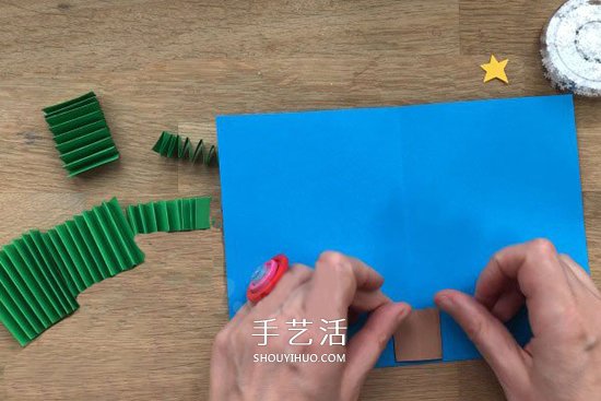 圣誕樹立體賀卡做法 手工立體圣誕樹賀卡制作 -  rpnrmr.com