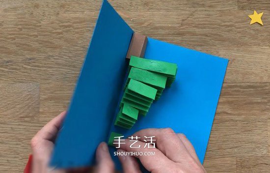圣誕樹立體賀卡做法 手工立體圣誕樹賀卡制作 -  rpnrmr.com
