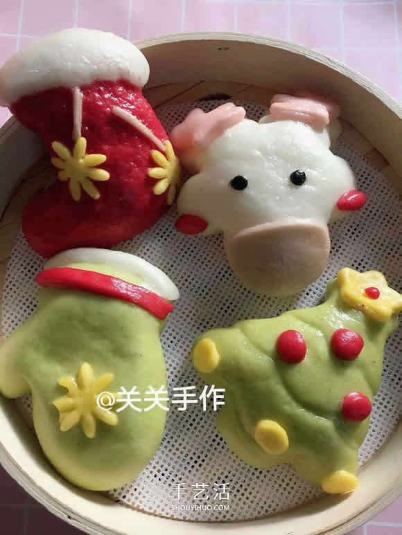 給孩子的圣誕禮物：手拿氣球圣誕老人的做法 -  rpnrmr.com