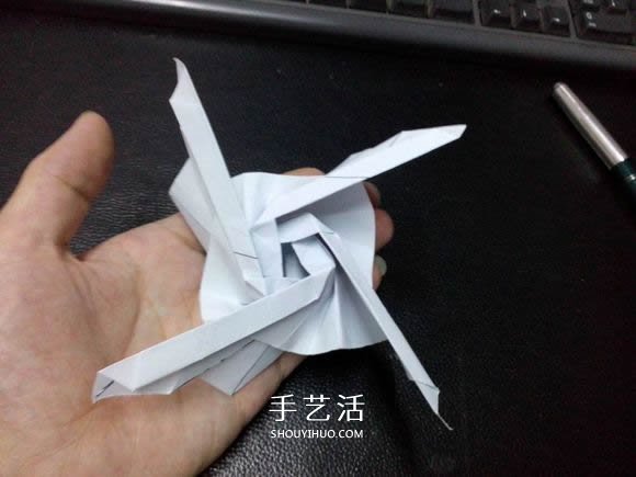 妮妮玫瑰的折法圖解 手工漂亮紙玫瑰折紙步驟 -  rpnrmr.com