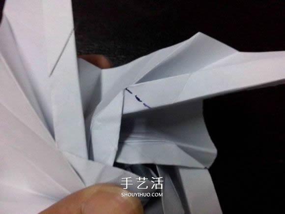 妮妮玫瑰的折法圖解 手工漂亮紙玫瑰折紙步驟 -  rpnrmr.com
