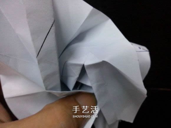 妮妮玫瑰的折法圖解 手工漂亮紙玫瑰折紙步驟 -  rpnrmr.com