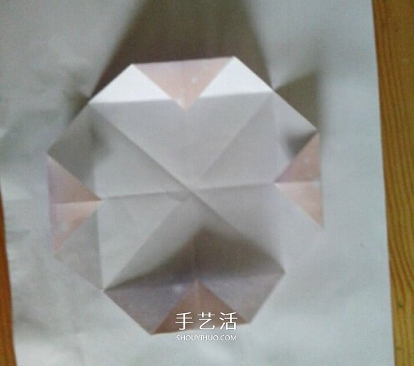 鉆石玫瑰折法圖解步驟 夢幻鉆石玫瑰花折紙 -  rpnrmr.com