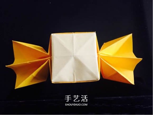 怎樣折糖果型的盒子 糖果造型盒子的折法圖解 -  rpnrmr.com