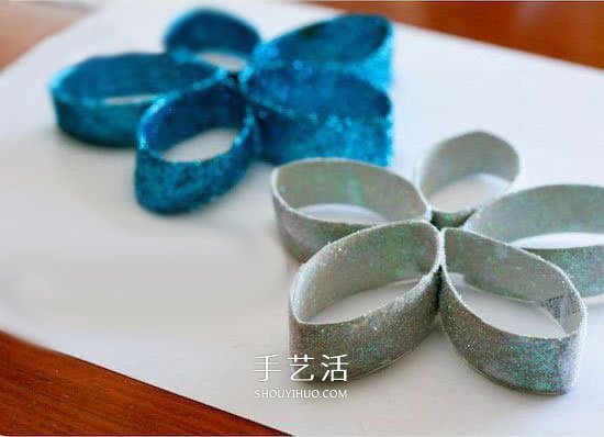 衛(wèi)生紙筒廢物利用 手工制作圣誕樹掛飾方法 -  rpnrmr.com