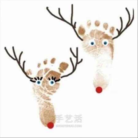 廢報(bào)紙利用小制作 做可愛的圣誕老人賀卡教程 -  rpnrmr.com