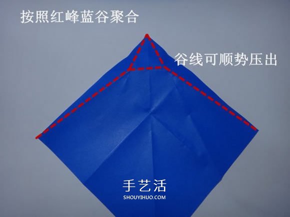 企鵝母子的折法圖解 一張紙折兩只企鵝步驟 -  rpnrmr.com