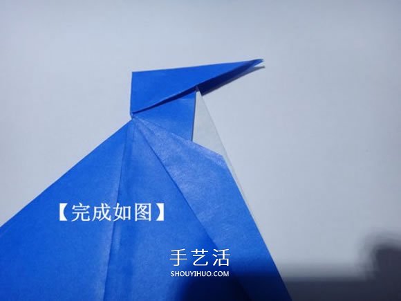 企鵝母子的折法圖解 一張紙折兩只企鵝步驟 -  rpnrmr.com