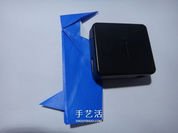 企鵝母子的折法圖解 一張紙折兩只企鵝步驟 -  rpnrmr.com