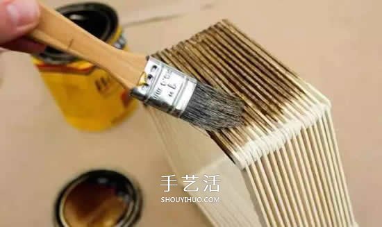雪糕棍制作六邊形花架 自制雪糕棍置物架教程 -  rpnrmr.com