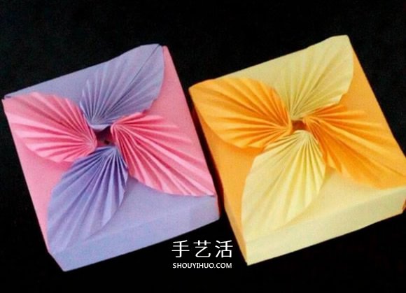 樹葉紙盒的折法圖解 帶葉子蓋子折紙方法 -  rpnrmr.com