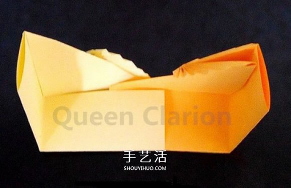 樹葉紙盒的折法圖解 帶葉子蓋子折紙方法 -  rpnrmr.com