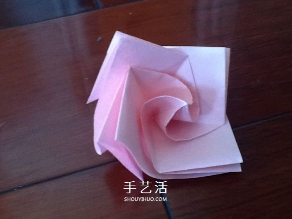 小清新旋轉玫瑰的折法 帶圖解和實拍步驟 -  rpnrmr.com