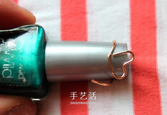 送女友的小禮物 利用金屬絲做一枚愛心戒指 -  rpnrmr.com