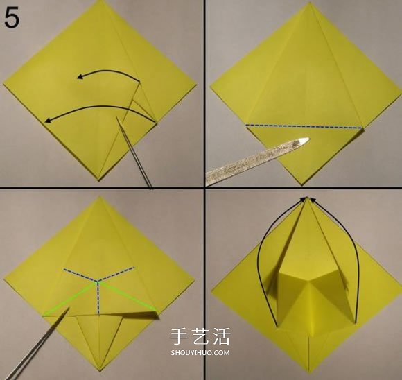 喜歡捕食魚(yú)類(lèi)的立體鵜鶘折紙方法圖解 -  rpnrmr.com