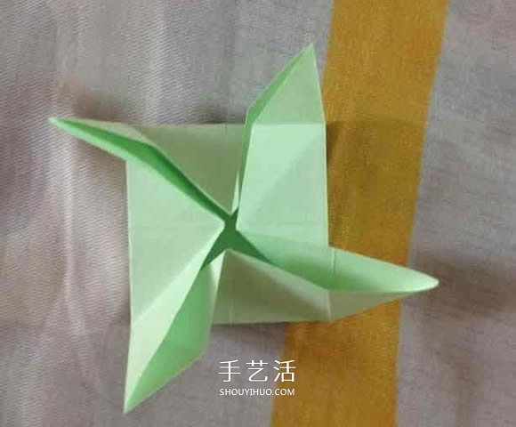 簡單花萼的折法圖解 搭配到紙花上更好看！ -  rpnrmr.com