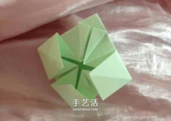 簡單花萼的折法圖解 搭配到紙花上更好看！ -  rpnrmr.com