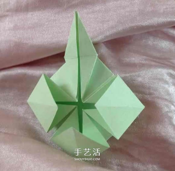 簡單花萼的折法圖解 搭配到紙花上更好看！ -  rpnrmr.com